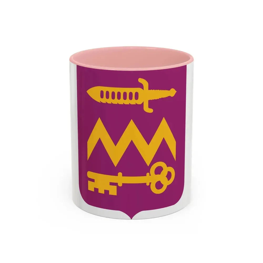 12 Ordnance Battalion 2 (U.S. Army) Accent Coffee Mug 11oz Pink - Go Mug Yourself