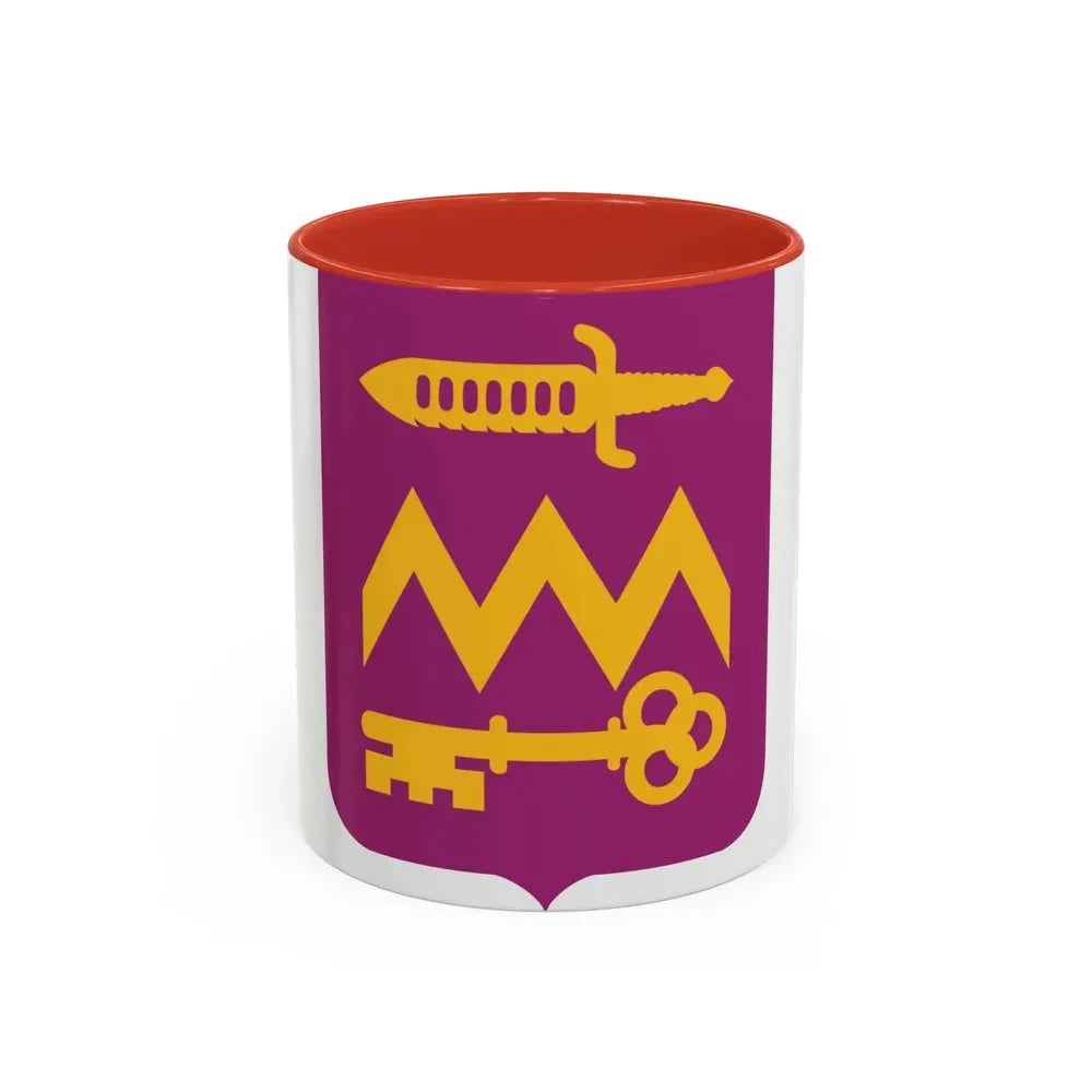 12 Ordnance Battalion 2 (U.S. Army) Accent Coffee Mug 11oz Red - Go Mug Yourself