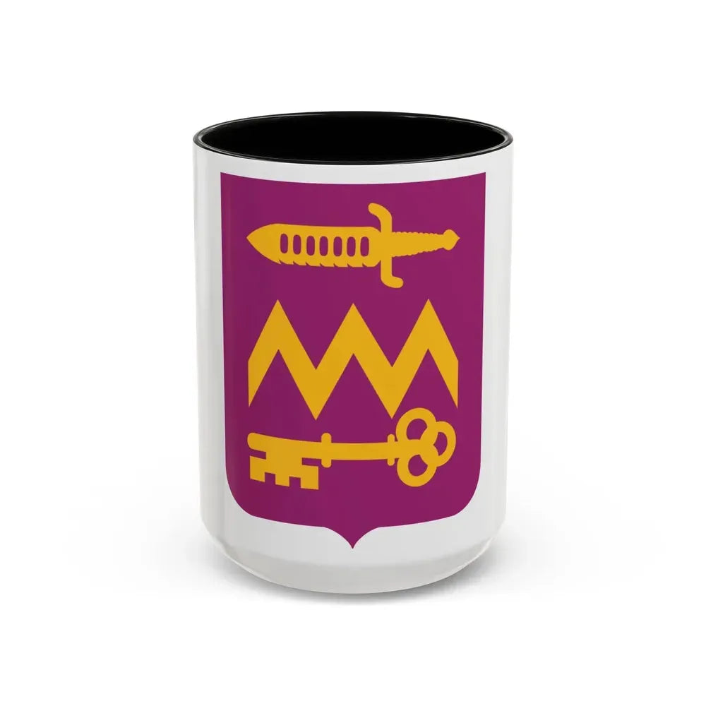 12 Ordnance Battalion 2 (U.S. Army) Accent Coffee Mug 15oz Black - Go Mug Yourself