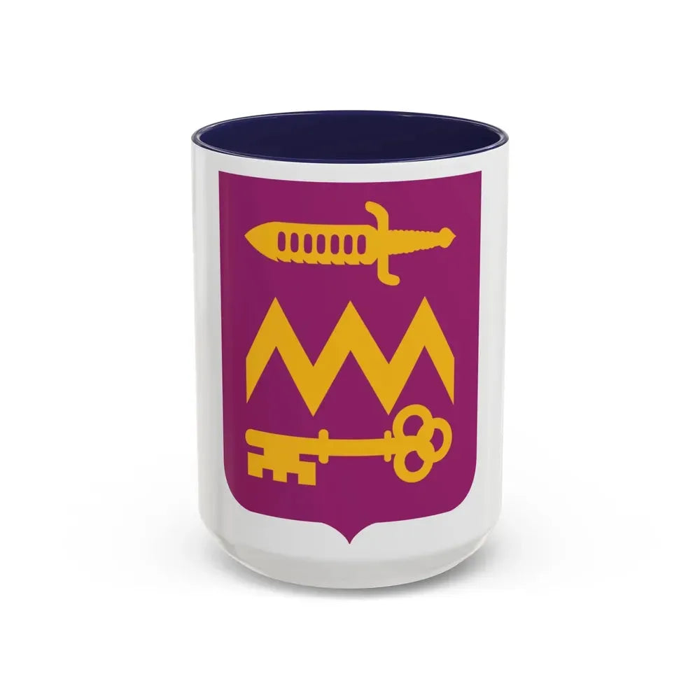 12 Ordnance Battalion 2 (U.S. Army) Accent Coffee Mug 15oz Navy - Go Mug Yourself