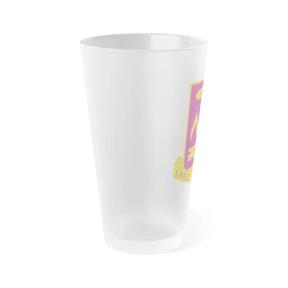 12 Ordnance Battalion (U.S. Army) Frosted Pint Glass 16oz - Go Mug Yourself