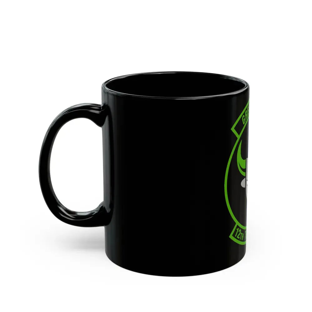 12 Training Sq AETC (U.S. Air Force) Black Coffee Mug - Go Mug Yourself
