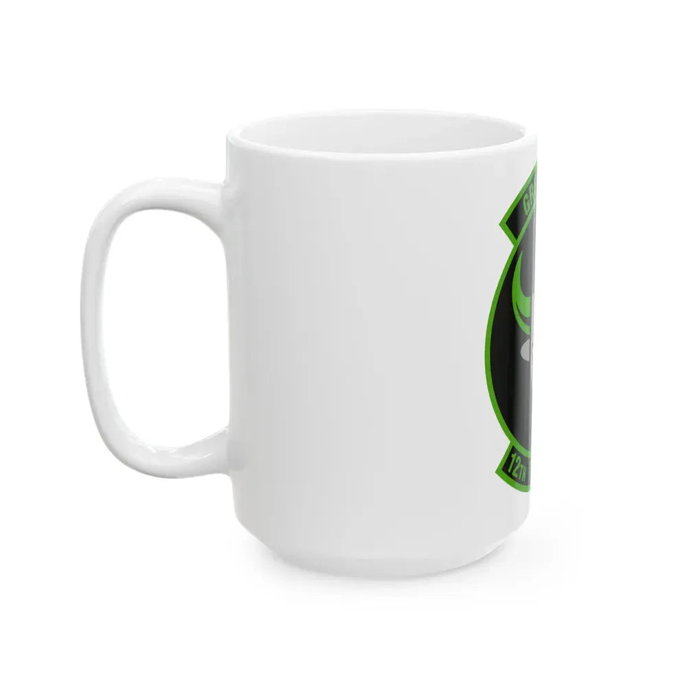 12 Training Sq AETC (U.S. Air Force) White Coffee Mug - Go Mug Yourself