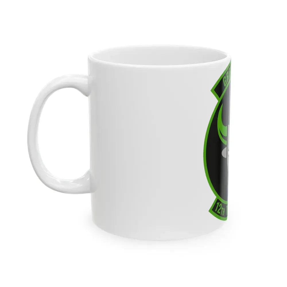 12 Training Sq AETC (U.S. Air Force) White Coffee Mug - Go Mug Yourself