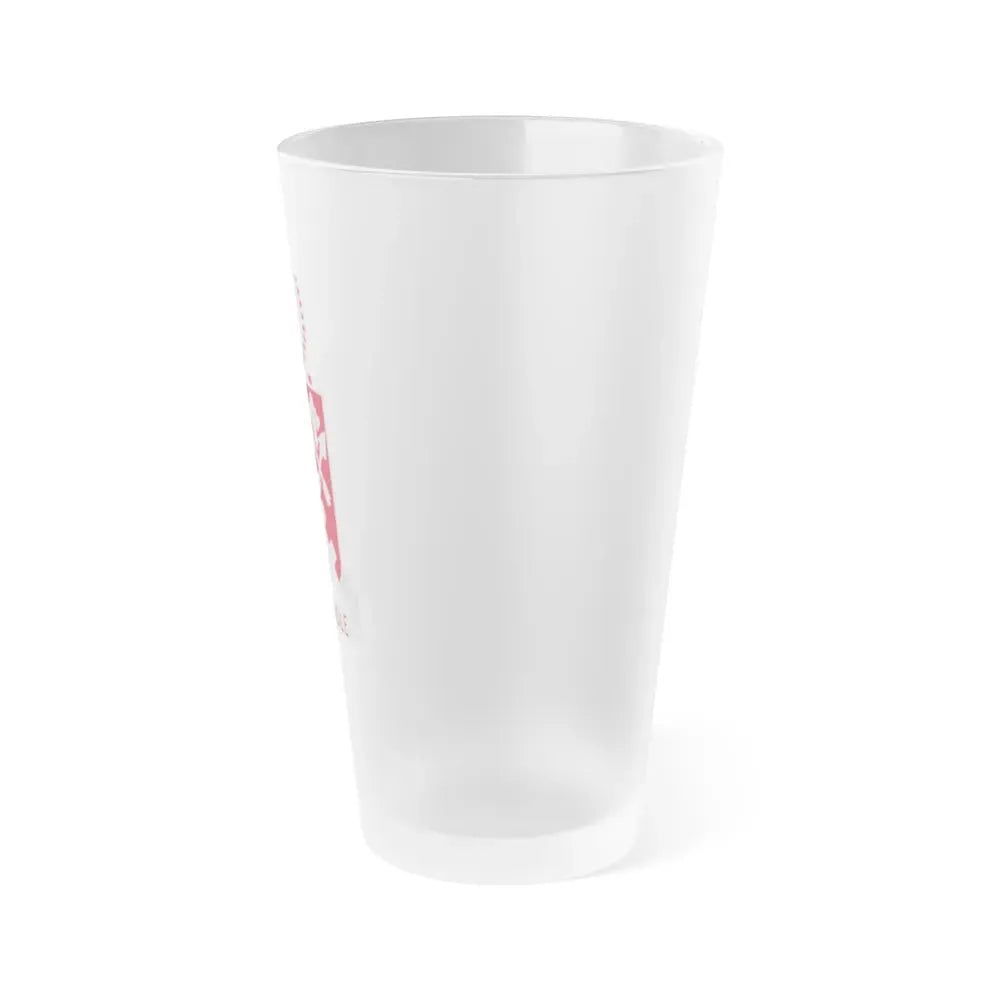 120 Engineer Battalion (U.S. Army) Frosted Pint Glass 16oz - Go Mug Yourself