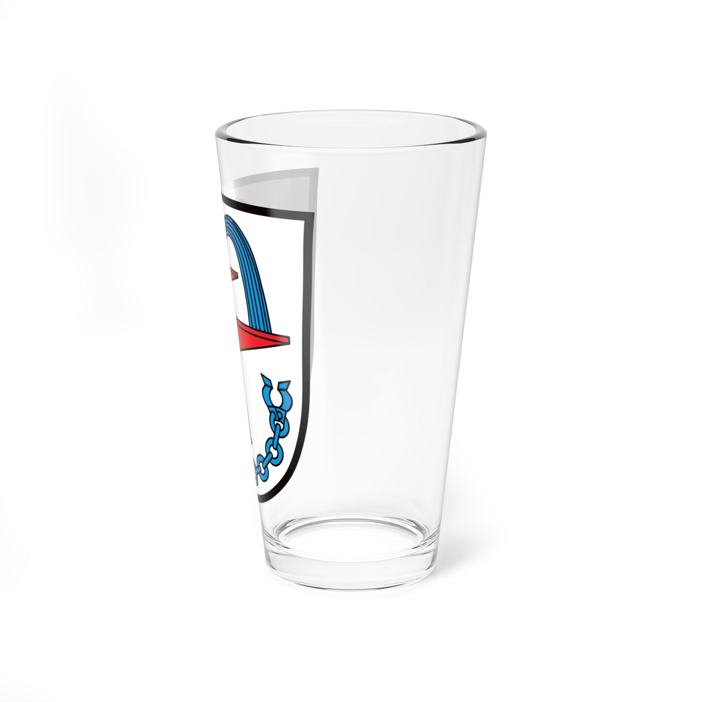 DEU Bad Füssing COA (Germany) (Coat of Arms) Pint Glass 16oz