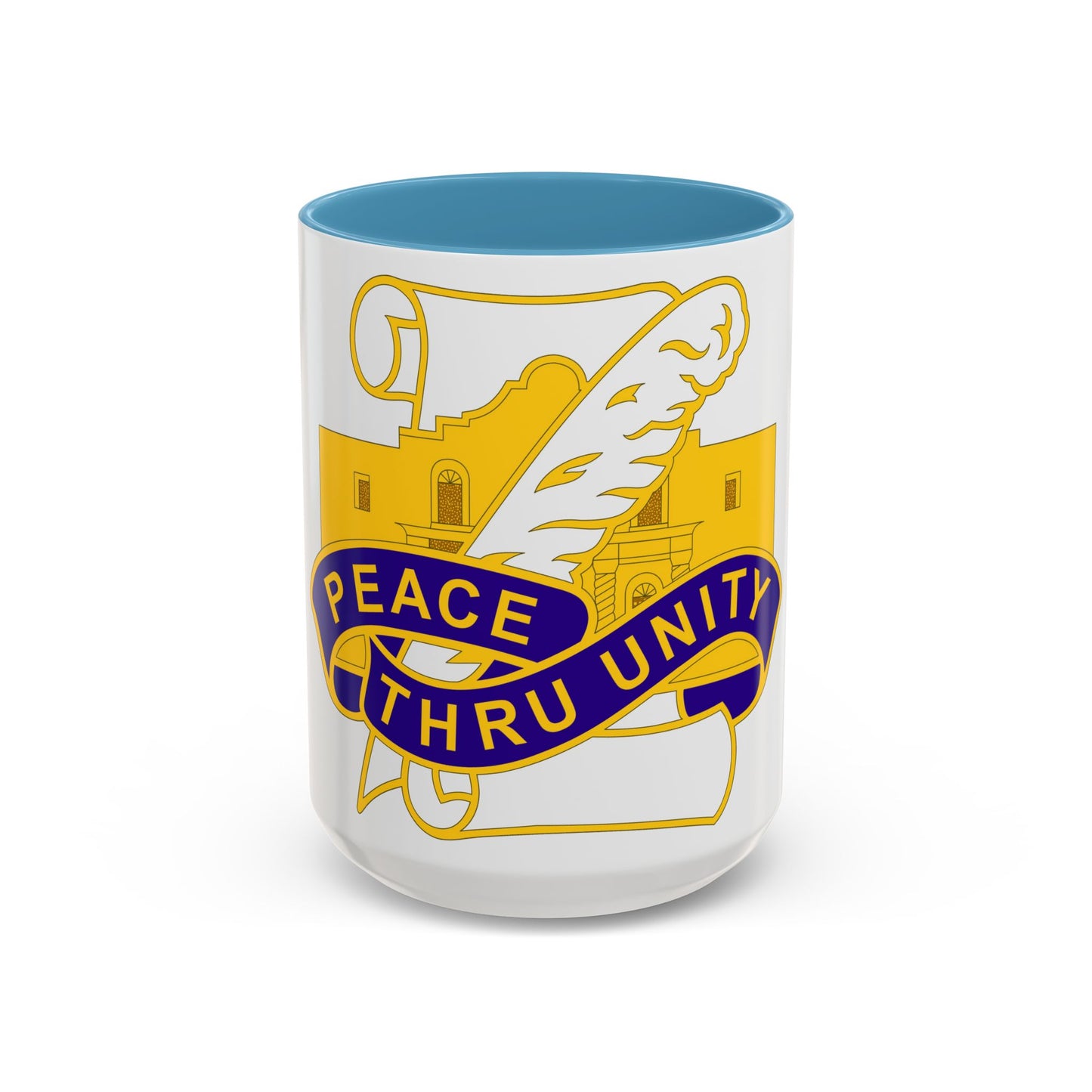 321 Civil Affairs Brigade 2 (U.S. Army) Accent Coffee Mug