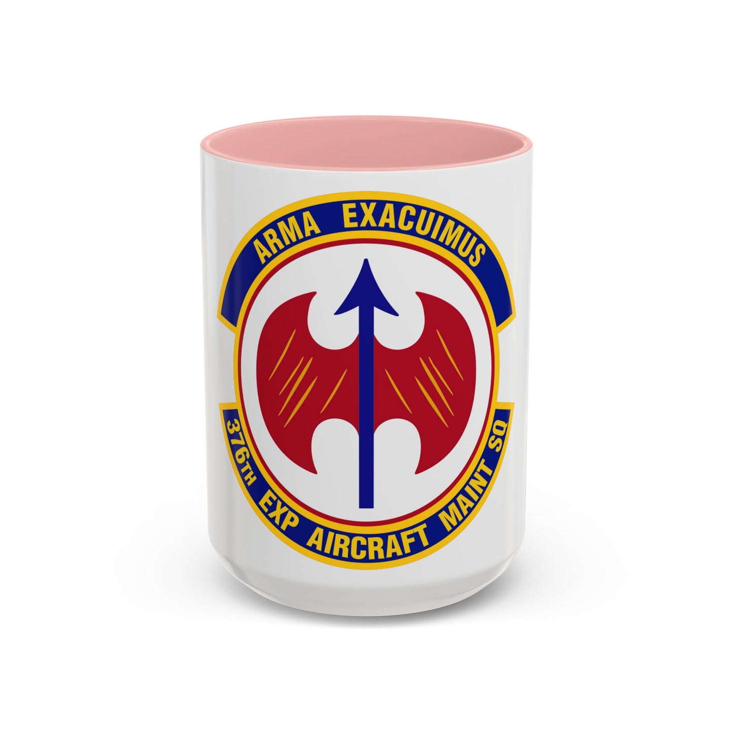 376th Expeditionary Aircraft Maintenance Squadron (U.S. Air Force) Accent Coffee Mug