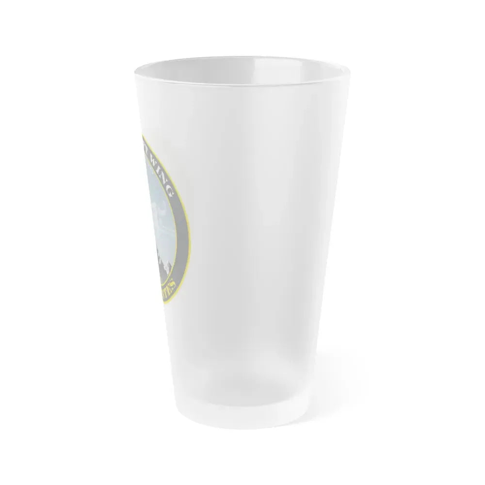 120th Airlift Wing (U.S. Air Force) Frosted Pint Glass 16oz - Go Mug Yourself