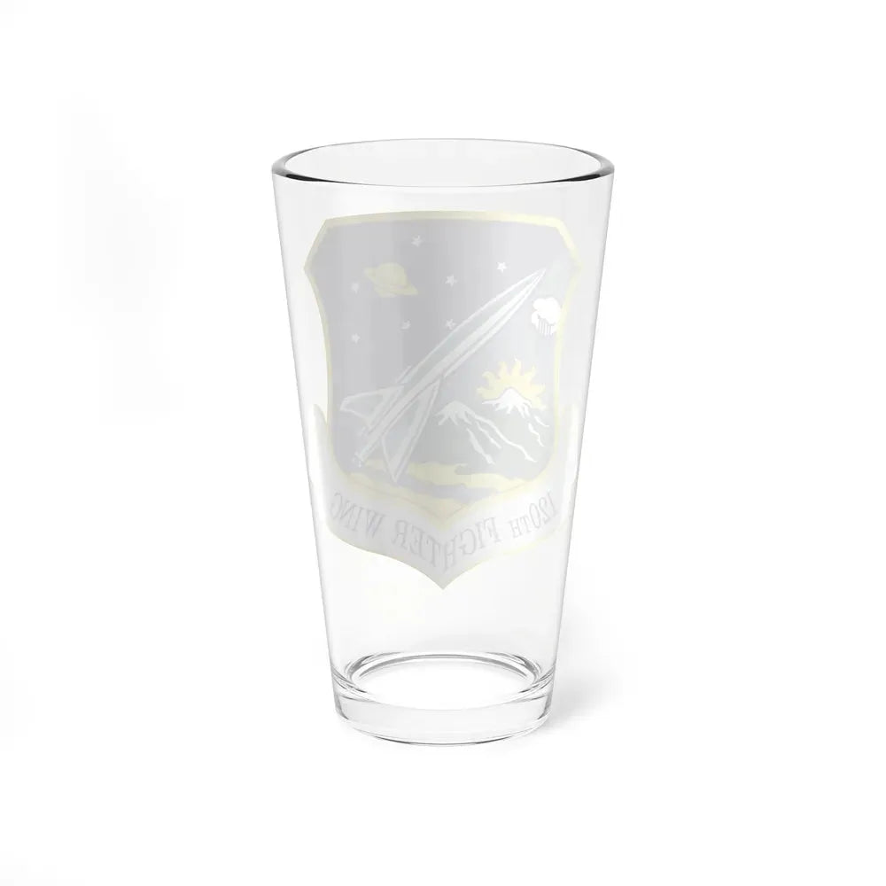 120th Fighter Wing (U.S. Air Force) Pint Glass 16oz - Go Mug Yourself