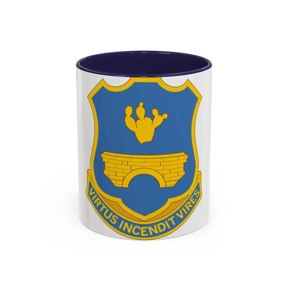 120th Infantry Regiment (U.S. Army) Accent Coffee Mug 11oz Navy - Go Mug Yourself