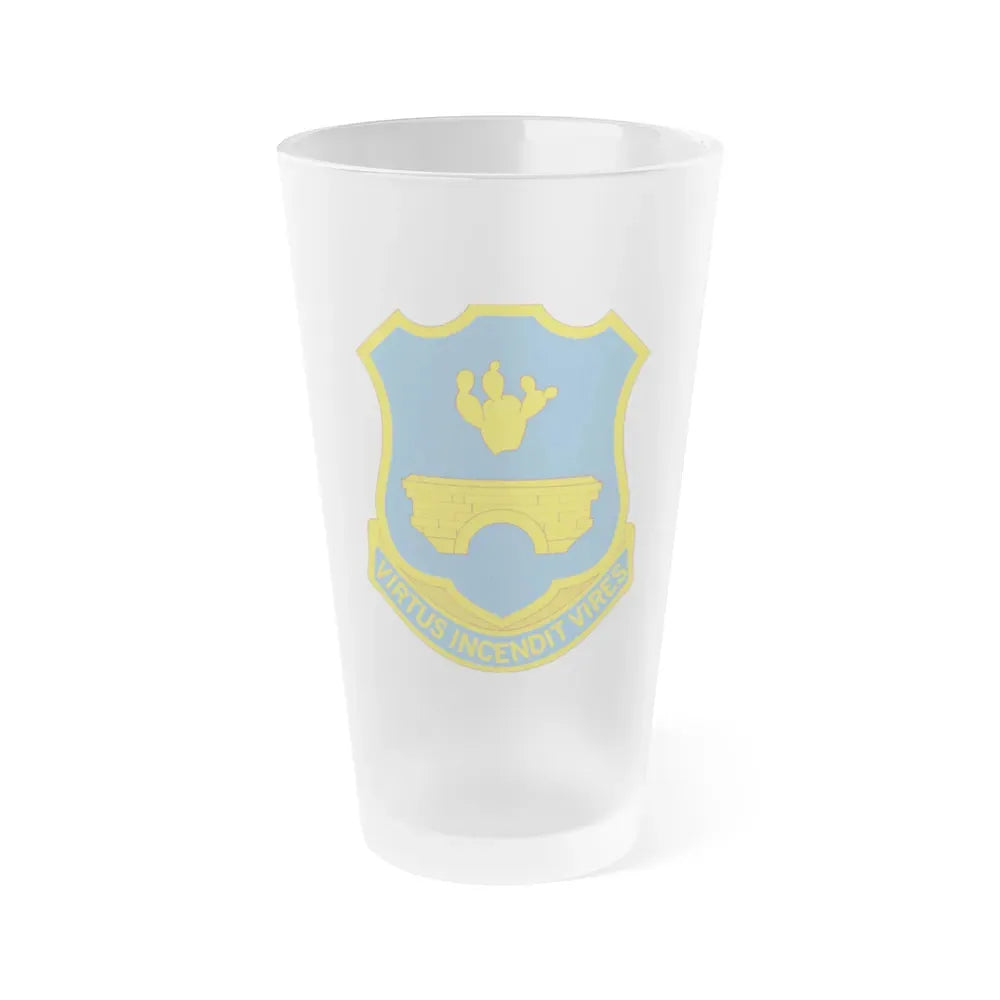 120th Infantry Regiment (U.S. Army) Frosted Pint Glass 16oz Default Title - Go Mug Yourself