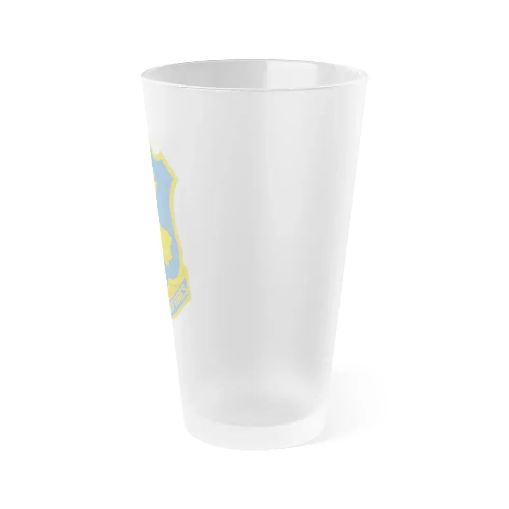 120th Infantry Regiment (U.S. Army) Frosted Pint Glass 16oz - Go Mug Yourself