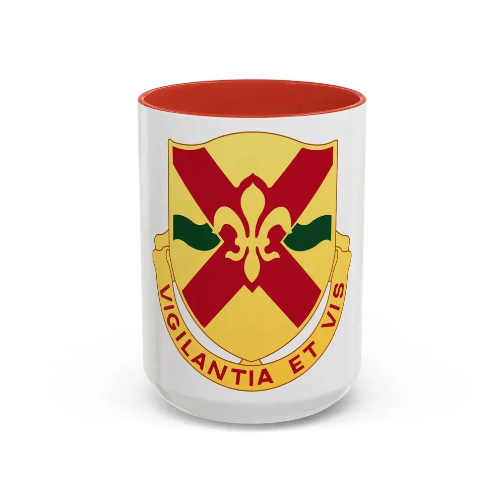 121 Cavalry Regiment (U.S. Army) Accent Coffee Mug 15oz Red - Go Mug Yourself
