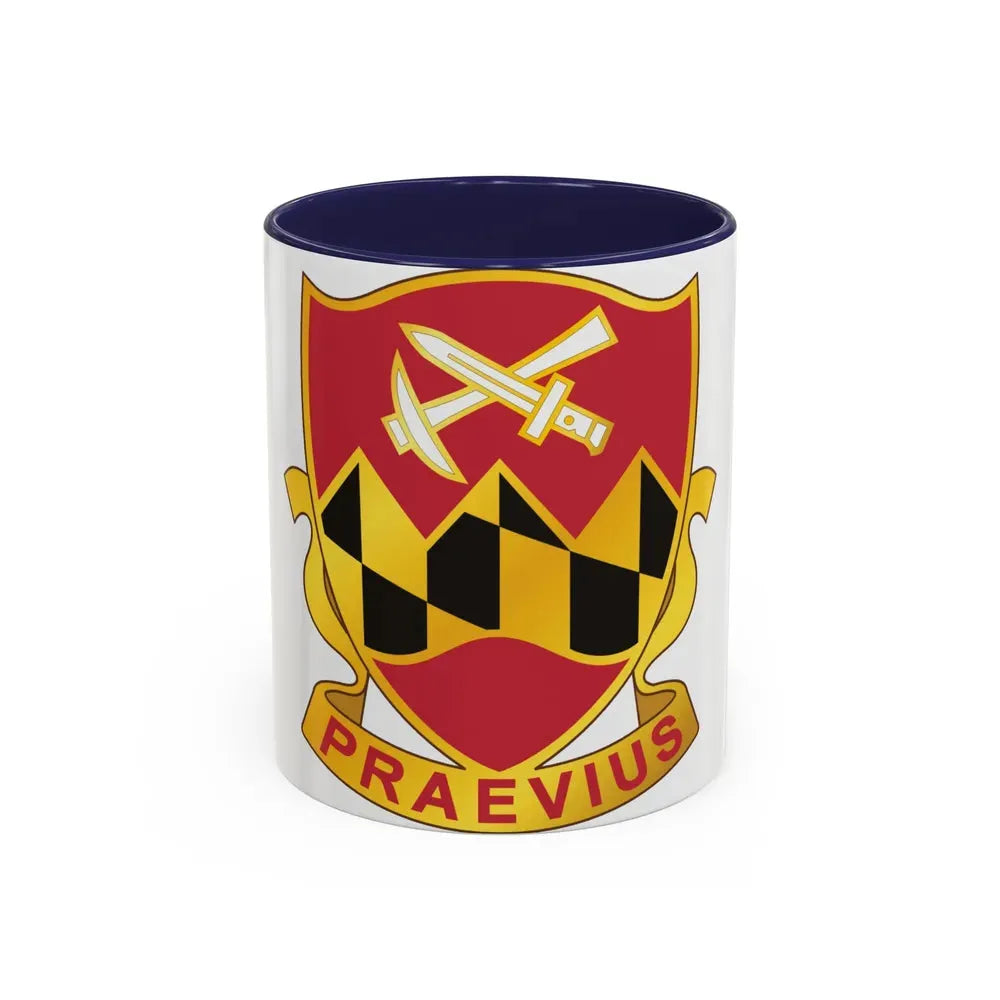 121 Engineer Battalion (U.S. Army) Accent Coffee Mug 11oz Navy - Go Mug Yourself