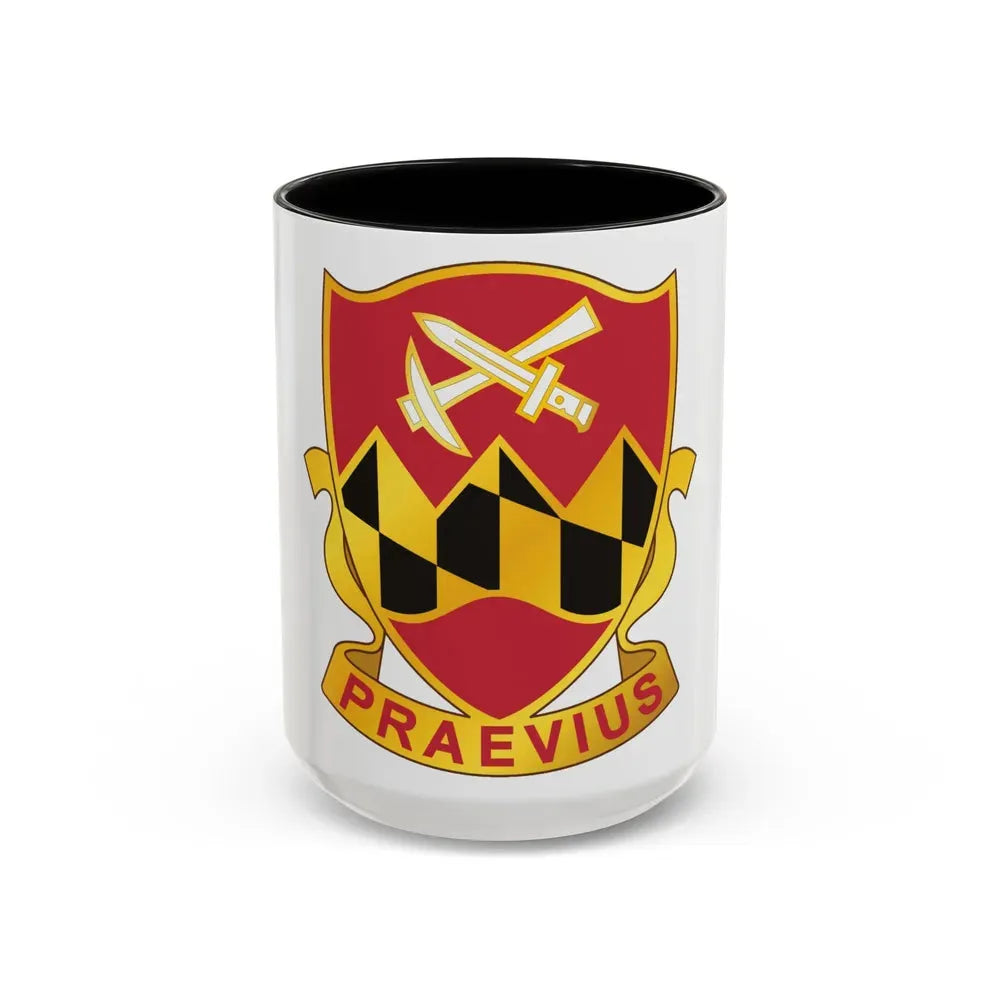 121 Engineer Battalion (U.S. Army) Accent Coffee Mug - Go Mug Yourself