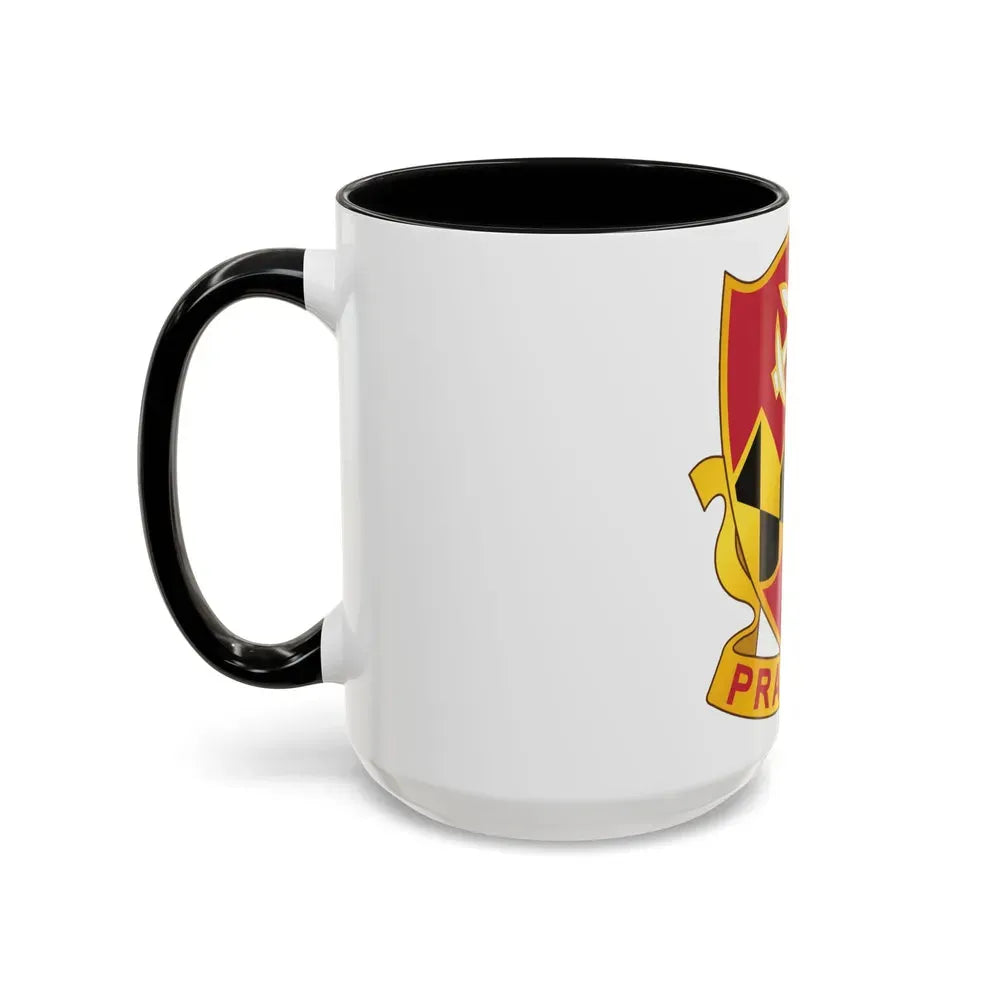 121 Engineer Battalion (U.S. Army) Accent Coffee Mug - Go Mug Yourself