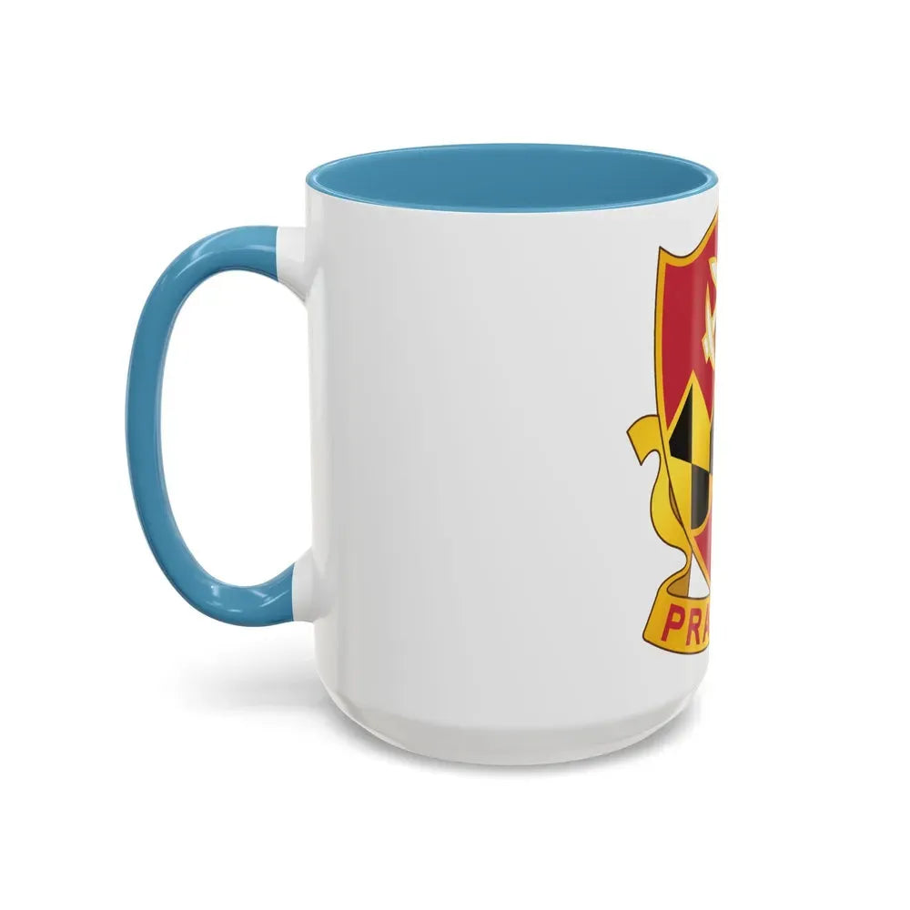 121 Engineer Battalion (U.S. Army) Accent Coffee Mug - Go Mug Yourself