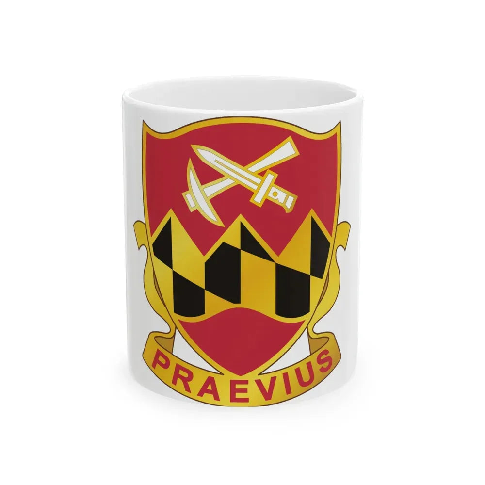 121 Engineer Battalion (U.S. Army) White Coffee Mug 11oz - Go Mug Yourself