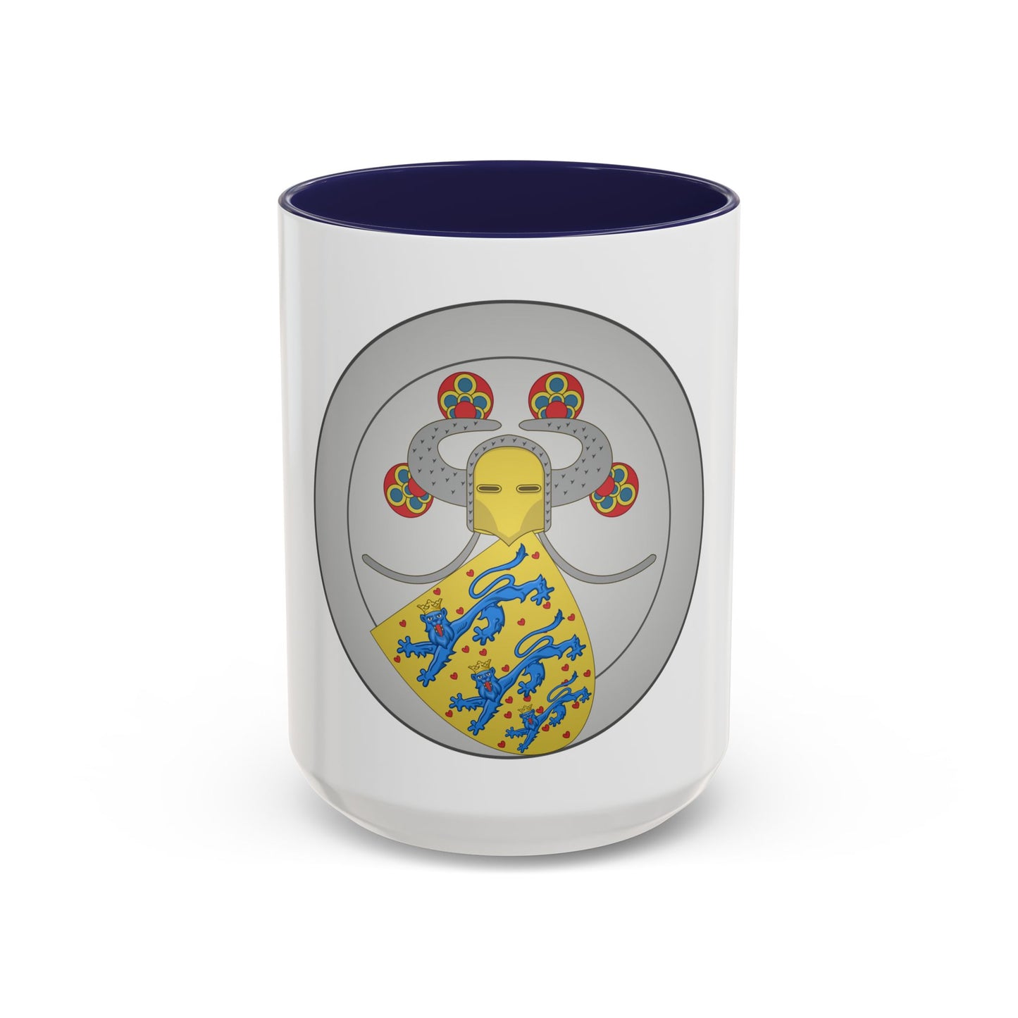 Coat of arms of Valdemar IV of Denmark - Accent Coffee Mug