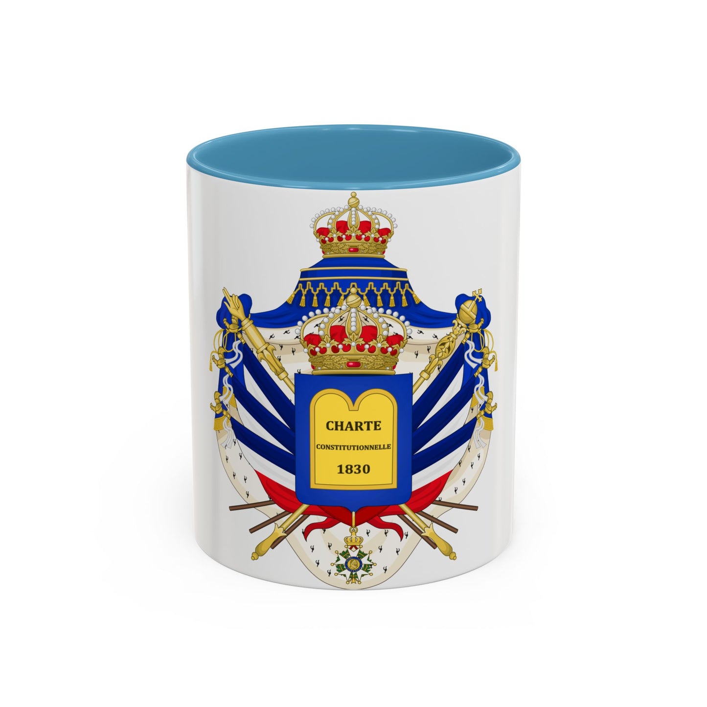 Coat of Arms of the July Monarchy (1831-48) - Accent Coffee Mug