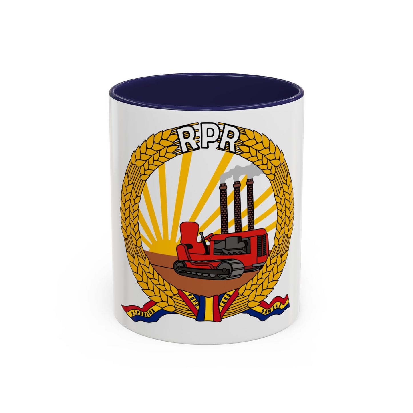 Coat of arms of Romania (January-March 1948) - Accent Coffee Mug