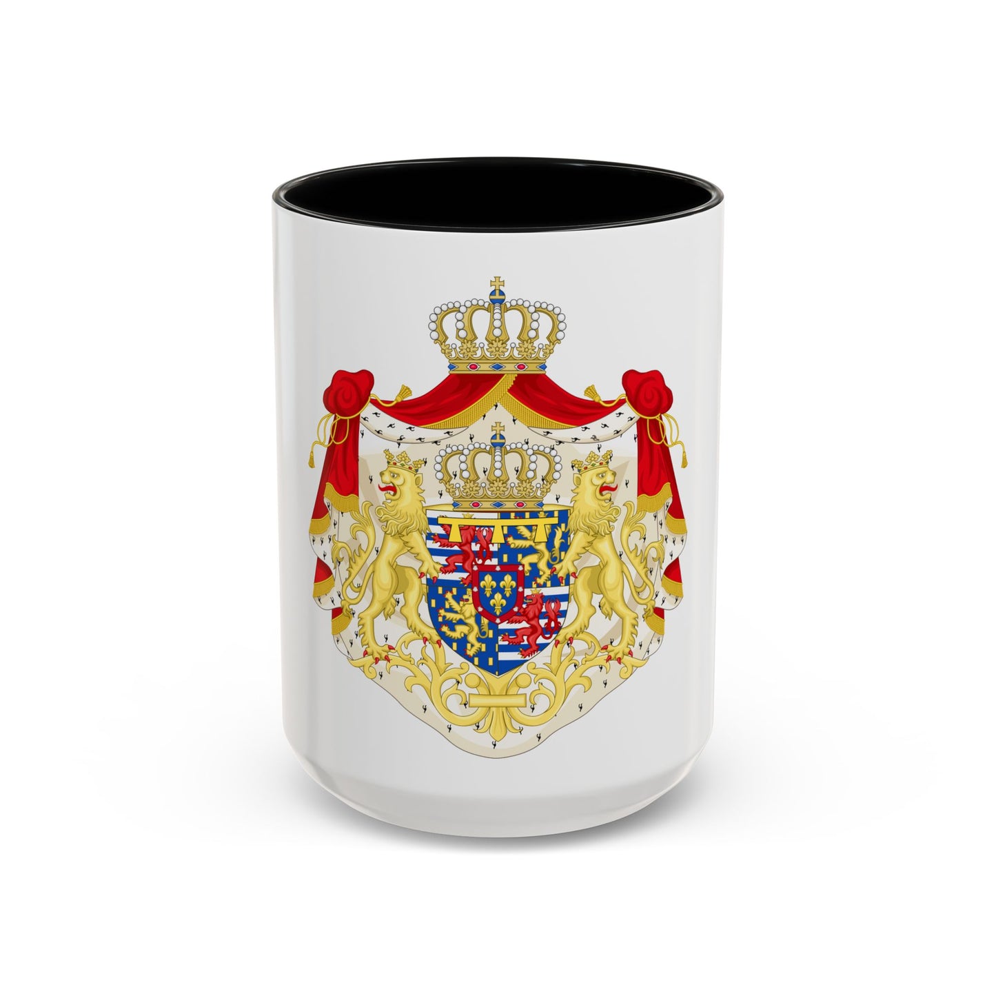 Greater coat of arms of the Hereditary Grand Duke of Luxembourg (2000) - Accent Coffee Mug