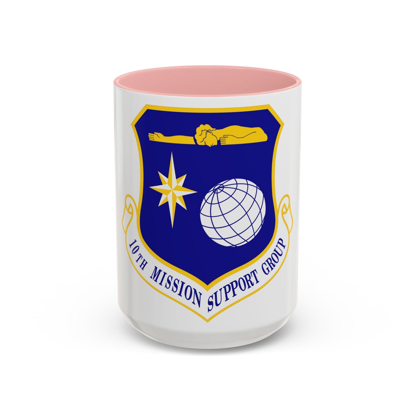 10th Mission Support Group (U.S. Air Force) Accent Coffee Mug