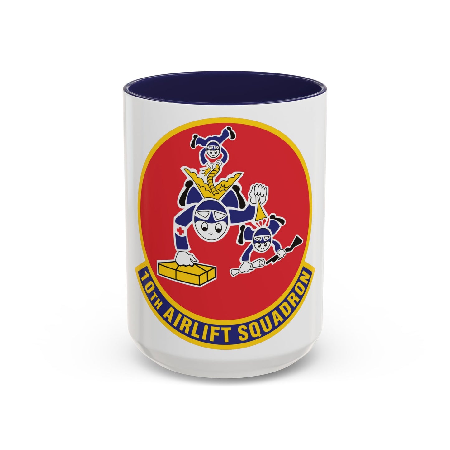 10th Airlift Squadron 2 (U.S. Air Force) Accent Coffee Mug