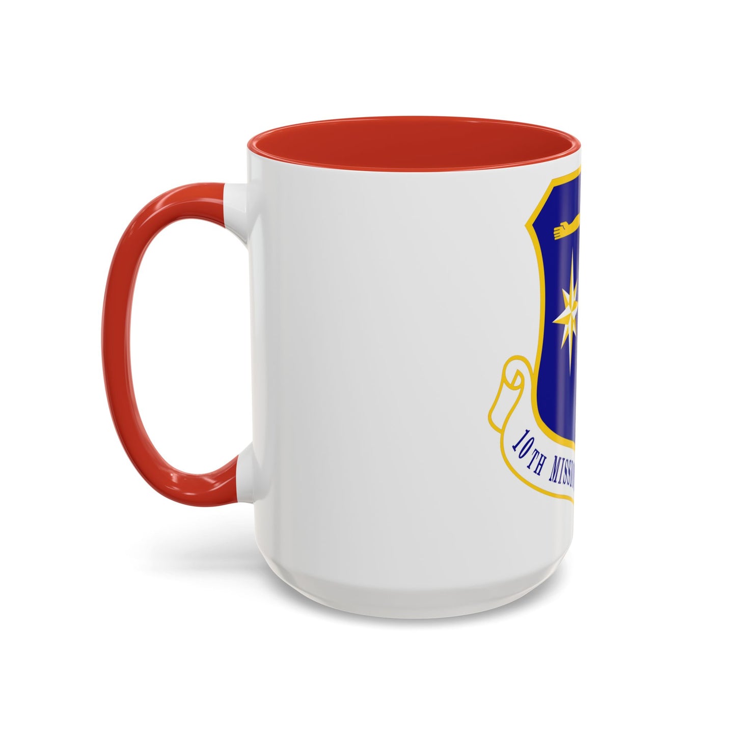 10th Mission Support Group (U.S. Air Force) Accent Coffee Mug