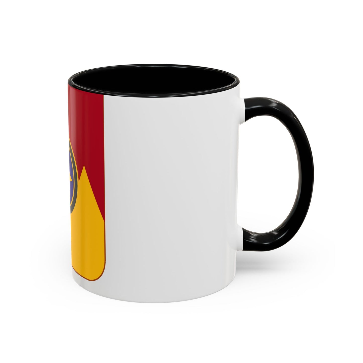 607th Armored Field Artillery Battalion v2 (U.S. Army) Accent Coffee Mug