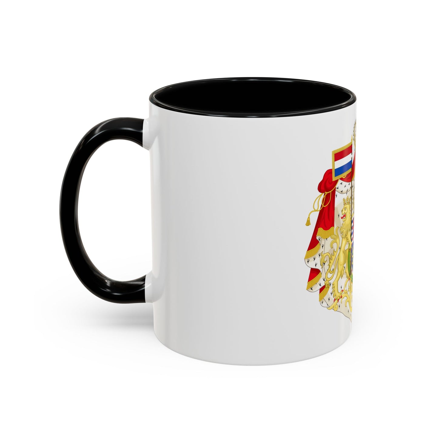Greater coat of arms of the Grand Duke of Luxembourg (2000) - Accent Coffee Mug