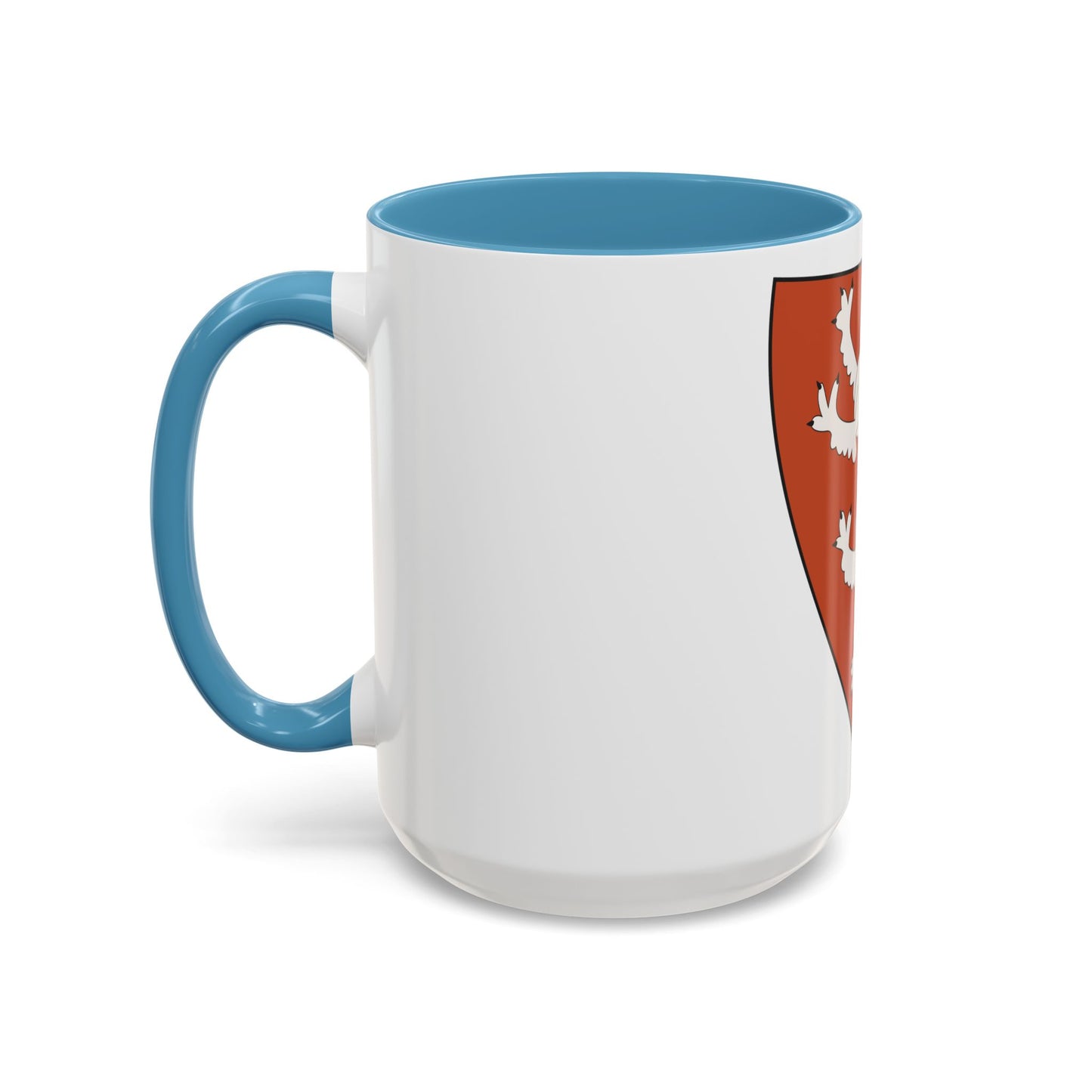 Lesser coat of arms of the Kingdom of Bohemia (Wenceslaus II of Bohemia) - Accent Coffee Mug