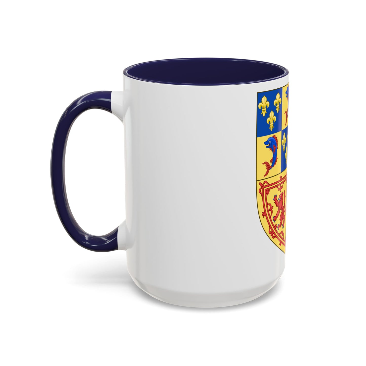 Royal Arms of the Kingdom of Scotland (1558-1559) - Accent Coffee Mug