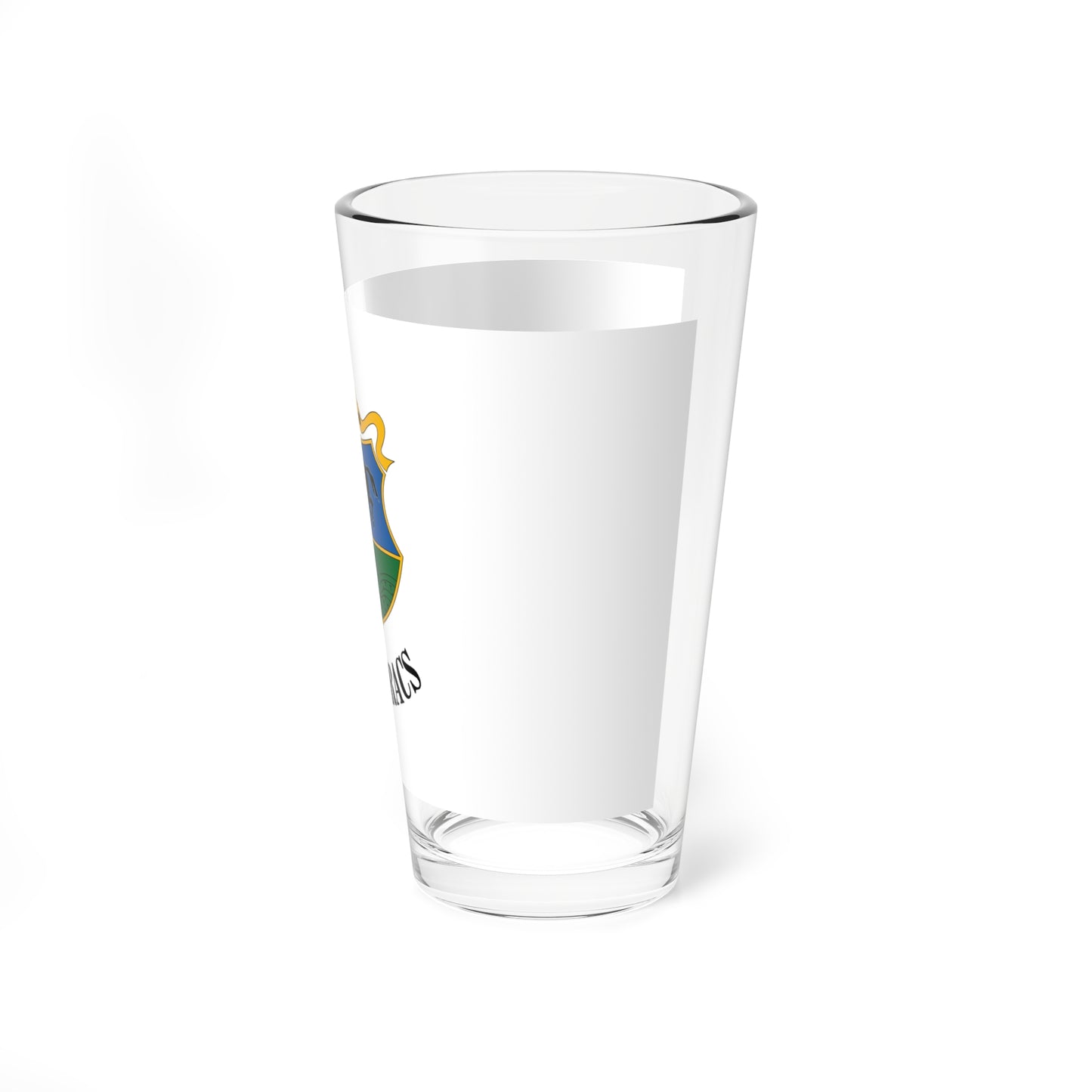 Flag of Kunbaracs (Hungary) Pint Glass 16oz