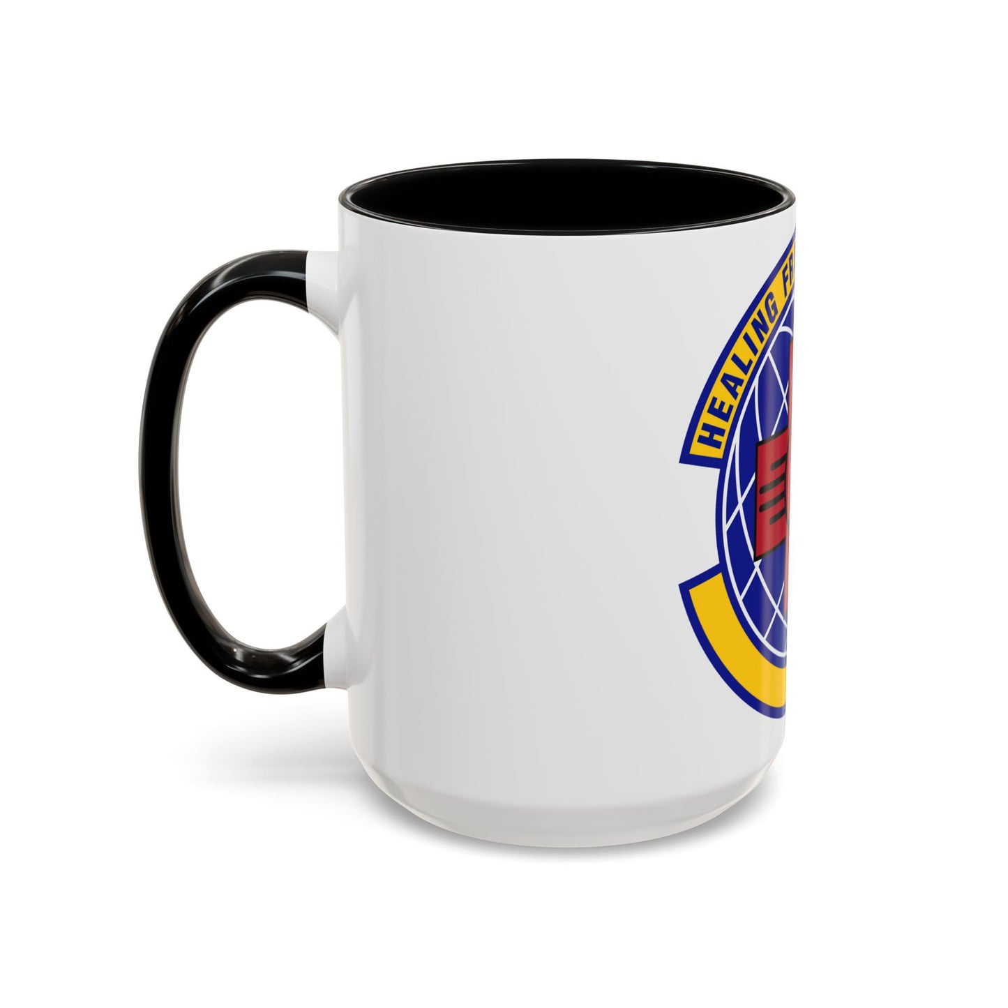 377 Healthcare Operations Squadron AFGSC (U.S. Air Force) Accent Coffee Mug