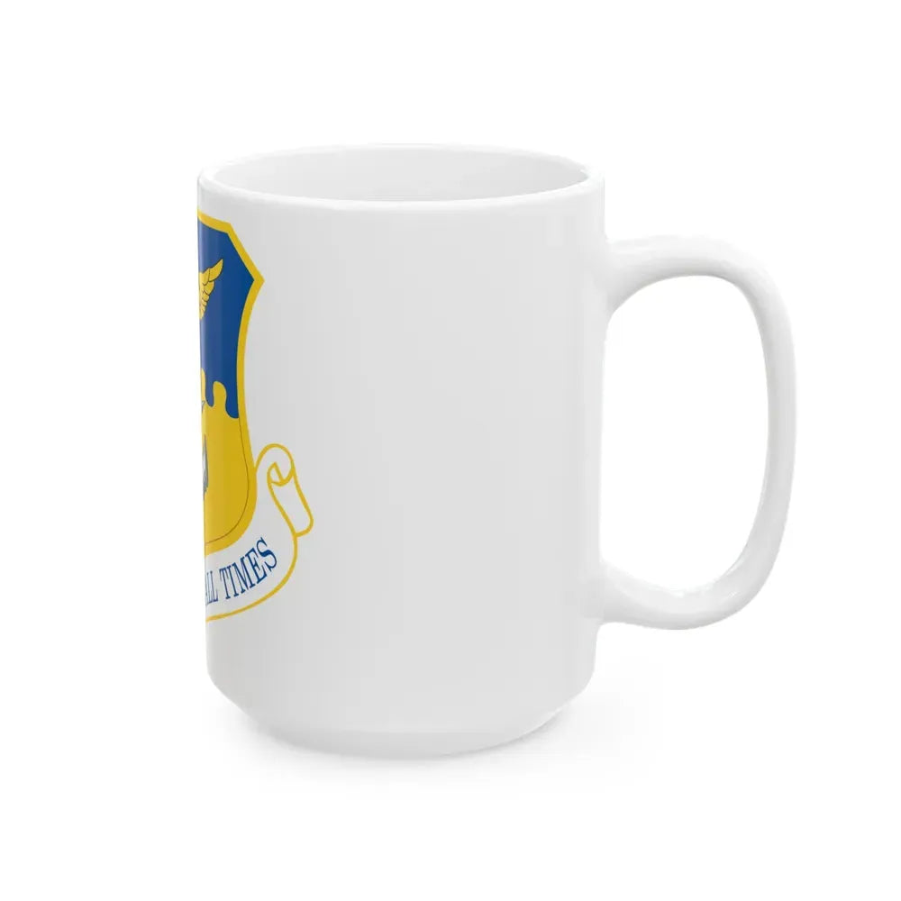 121st Air Refueling Wing (U.S. Air Force) White Coffee Mug - Go Mug Yourself