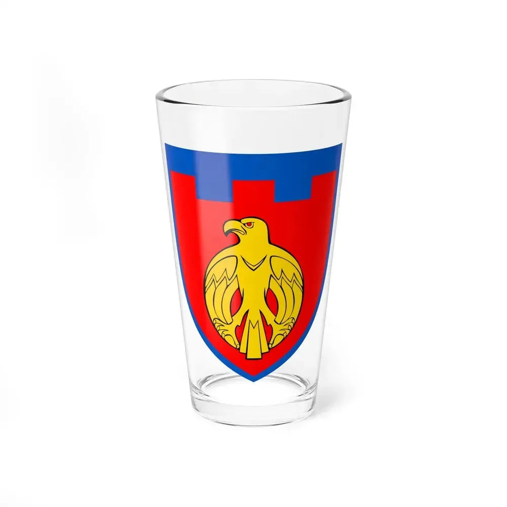 121st Detached Territorial Defense Brigade (Ukraine) Pint Glass 16oz 16oz - Go Mug Yourself