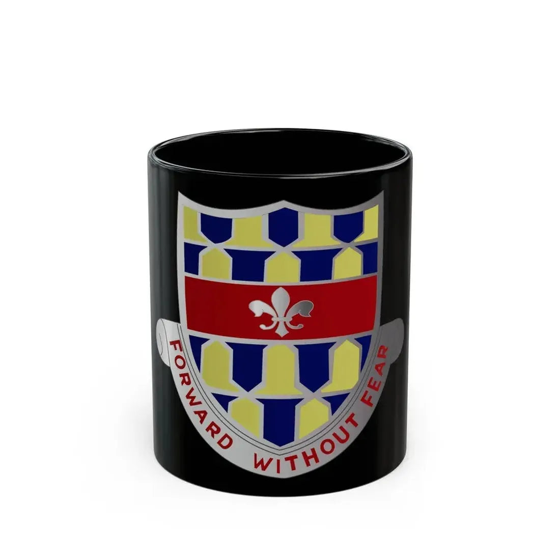 122 Cavalry Regiment (U.S. Army) Black Coffee Mug - Go Mug Yourself