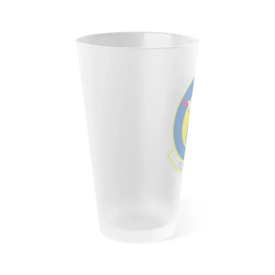122 Fighter Squadron (U.S. Air Force) Frosted Pint Glass 16oz - Go Mug Yourself