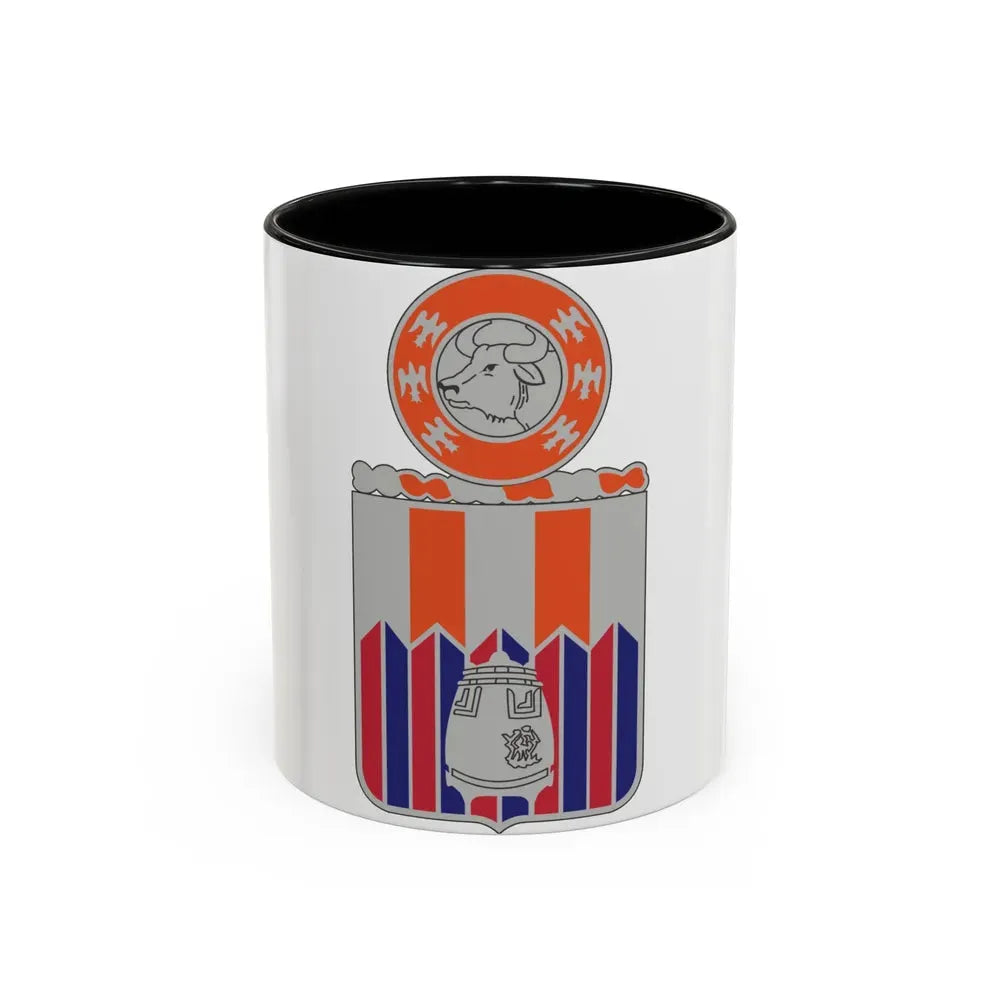 122 Signal Battalion (U.S. Army) Accent Coffee Mug 11oz Black - Go Mug Yourself