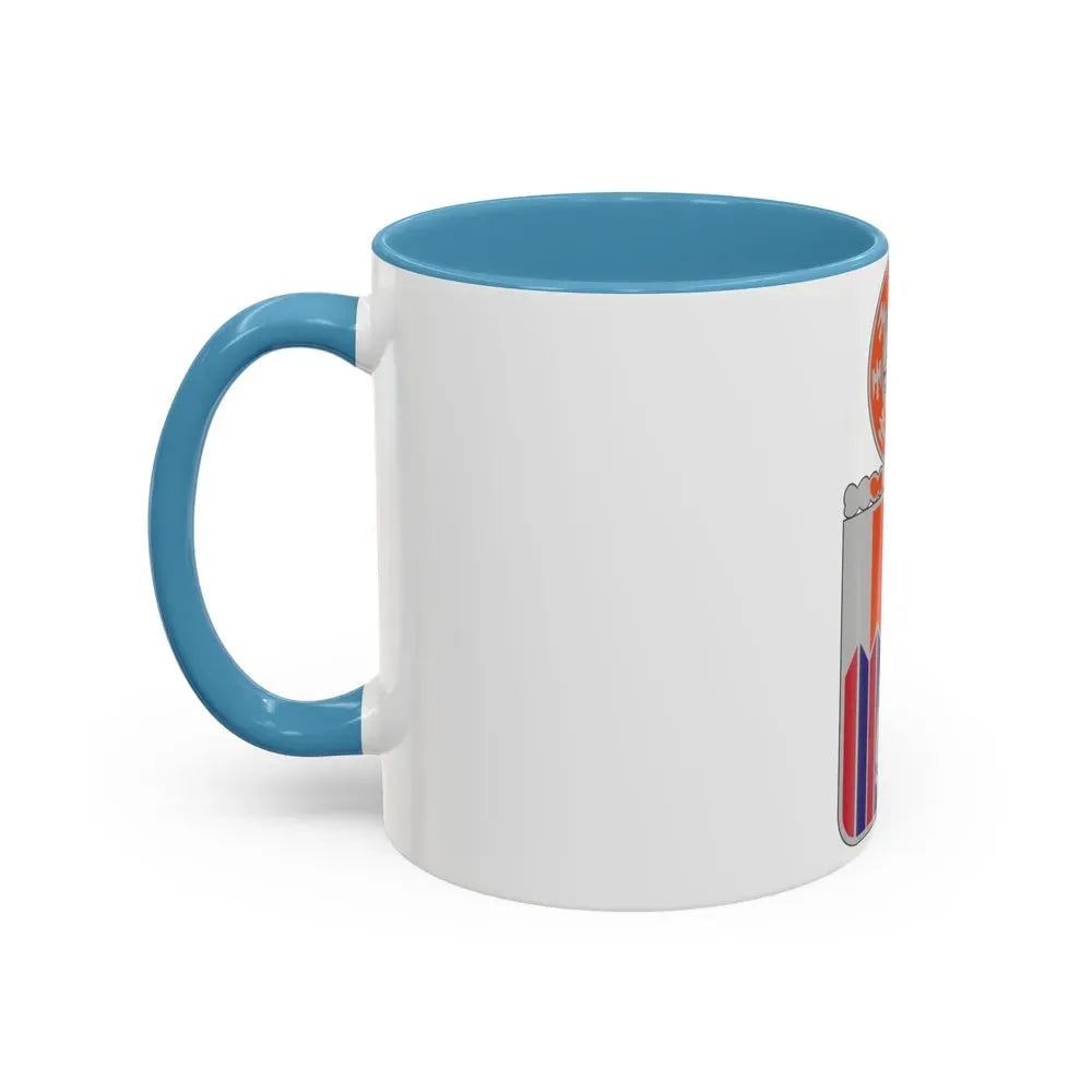 122 Signal Battalion (U.S. Army) Accent Coffee Mug - Go Mug Yourself