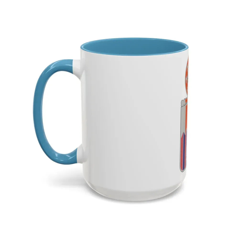 122 Signal Battalion (U.S. Army) Accent Coffee Mug - Go Mug Yourself