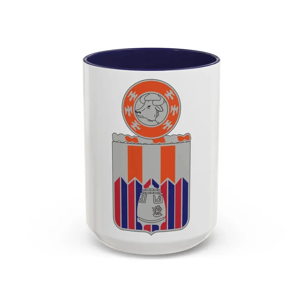 122 Signal Battalion (U.S. Army) Accent Coffee Mug - Go Mug Yourself