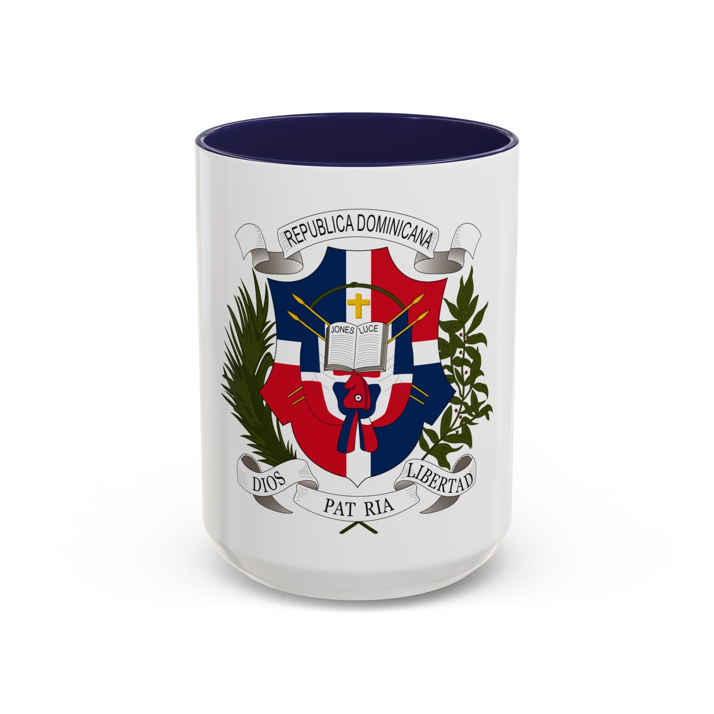 Coat of arms of the Dominican Republic (1860) - Accent Coffee Mug