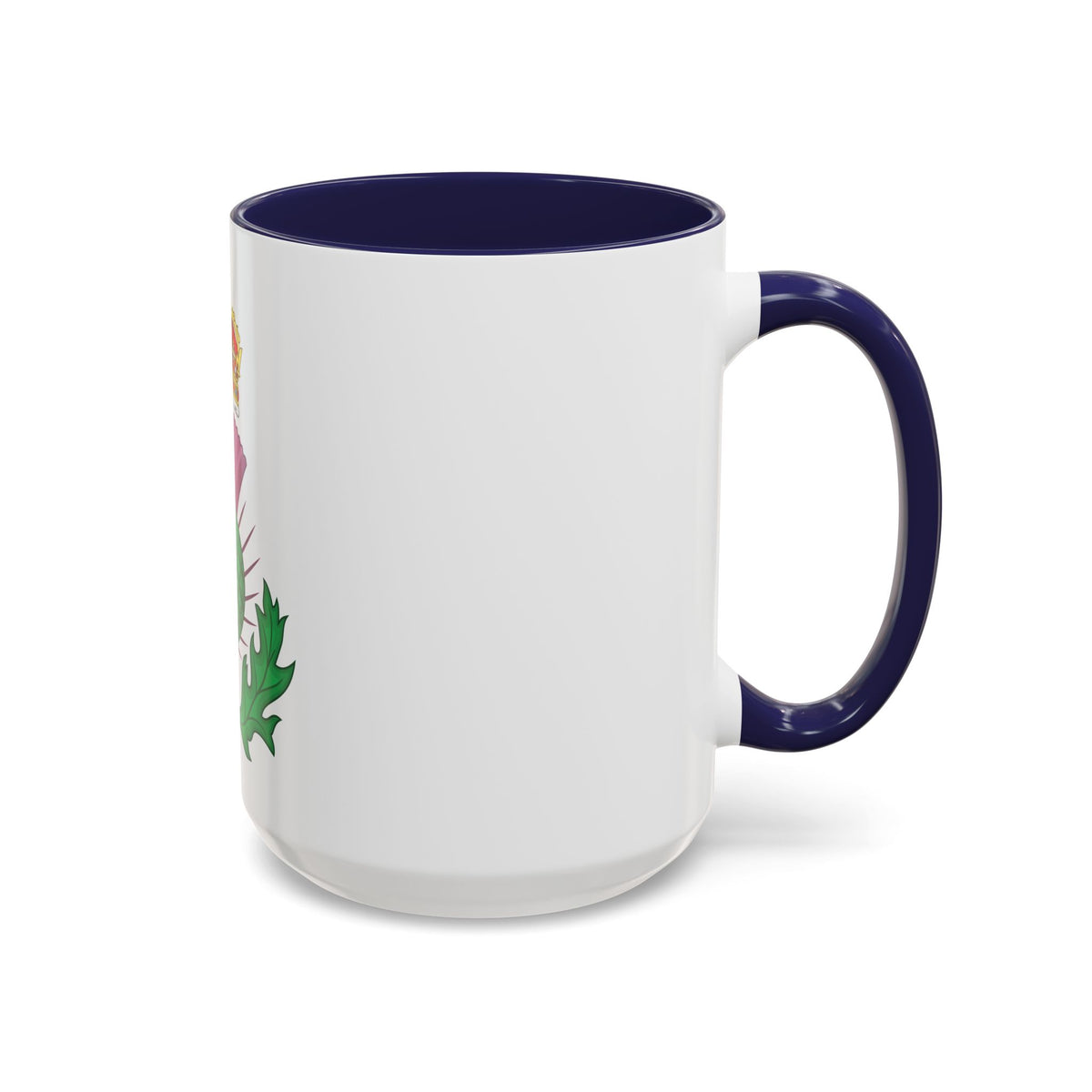 Thistle Royal Badge of Scotland - Accent Coffee Mug