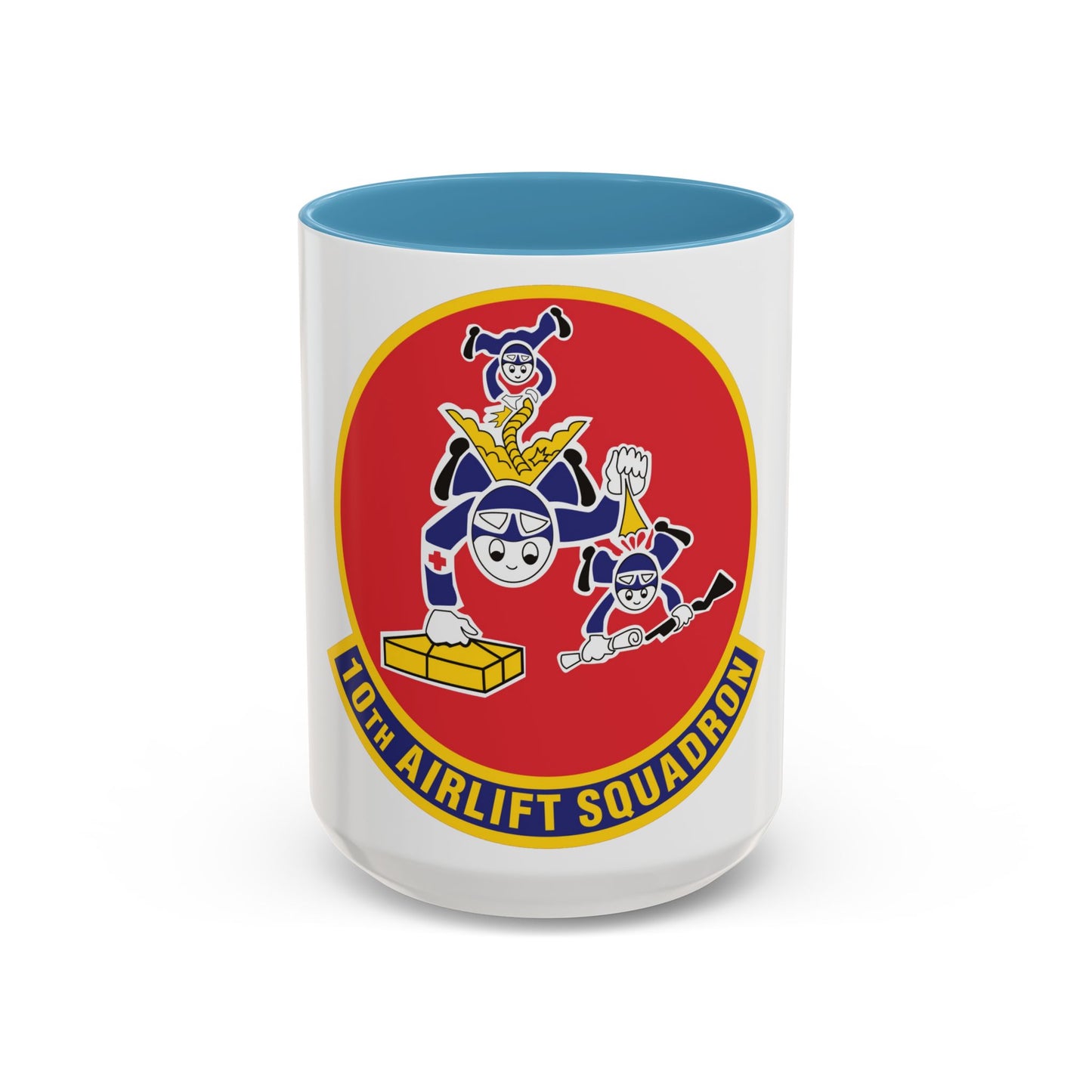 10th Airlift Squadron 2 (U.S. Air Force) Accent Coffee Mug