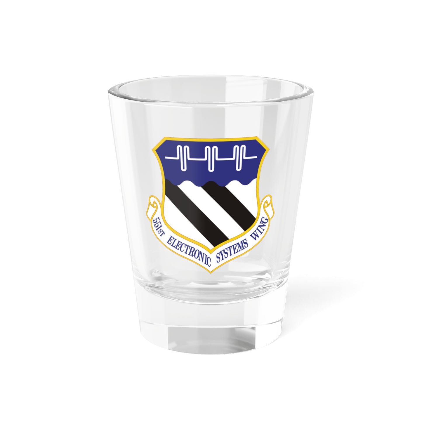 551st Electronic Systems Wing (U.S. Air Force) Shot Glass 1.5oz