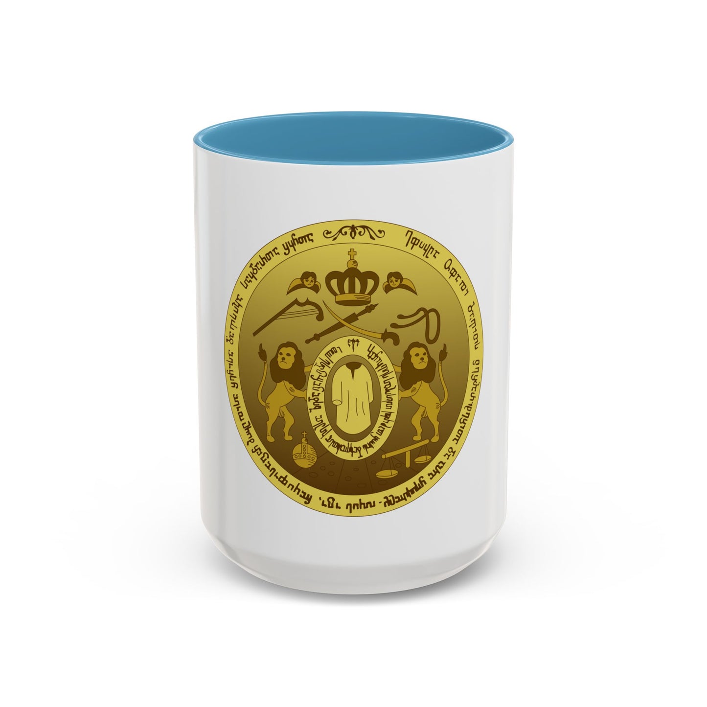 Coat of arms of Kingdom of Kartli-Kakheti - Accent Coffee Mug