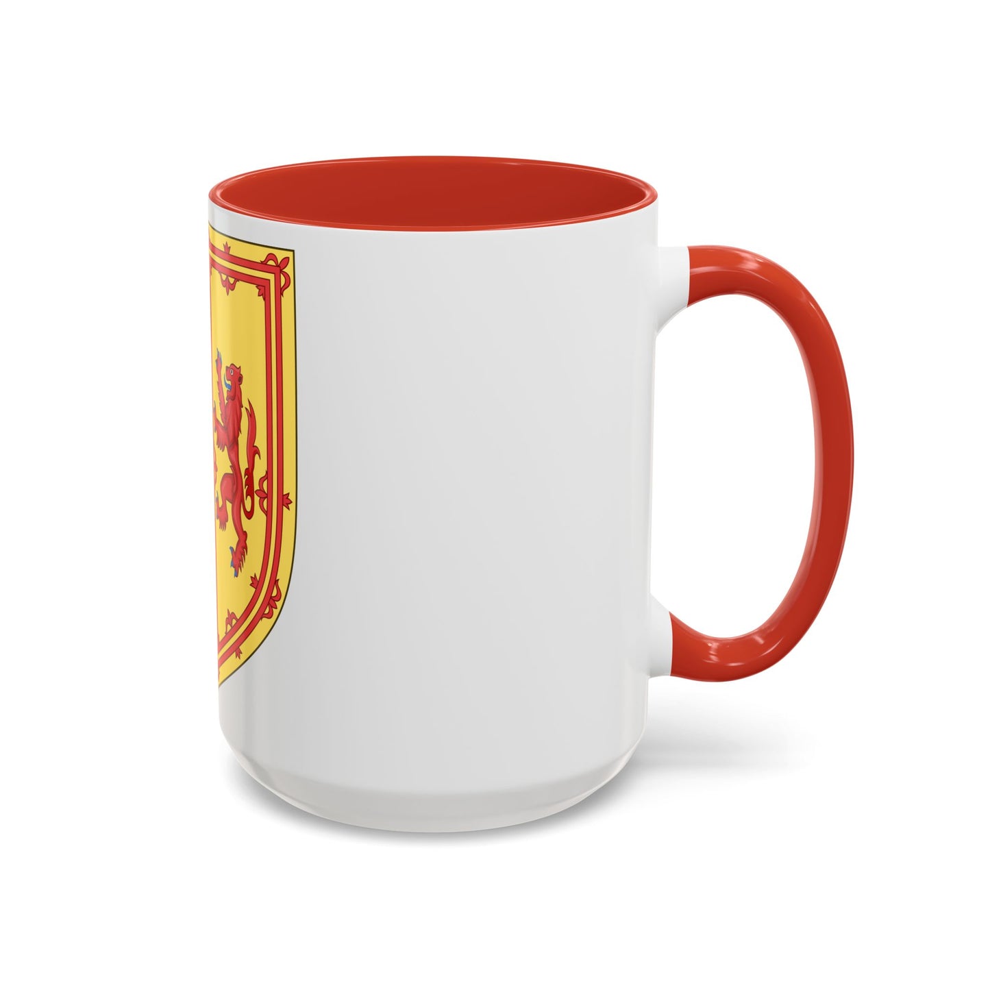 Royal Arms of the Kingdom of Scotland (1560-1565) - Accent Coffee Mug
